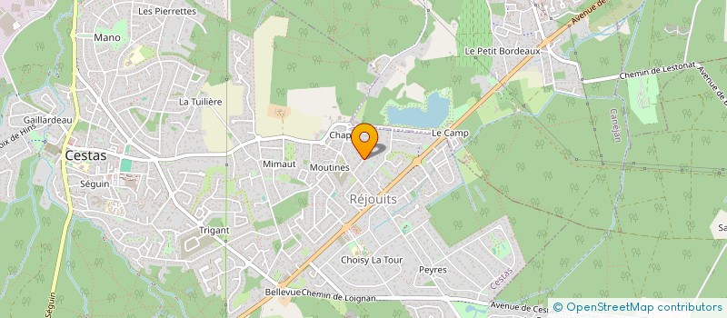 localisation de l'entreprise QUENTAURE IMMO  CESTAS