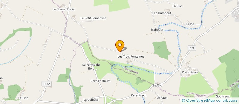 localisation de l'entreprise QUENTHENES  HEMONSTOIR