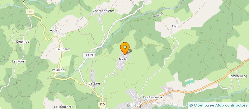 localisation de l'entreprise QUENTHIB  LURIECQ