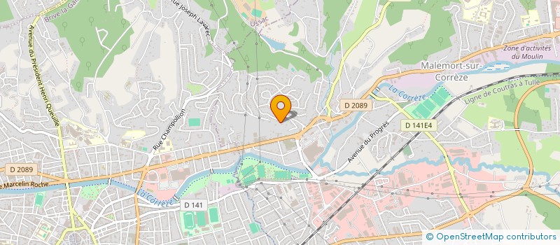 localisation de l'entreprise QUENTIMMO à MALEMORT