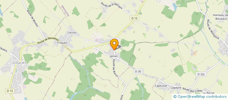 localisation de l'entreprise QUENTIN à MONTASTRUC-LA-CONSEILLERE