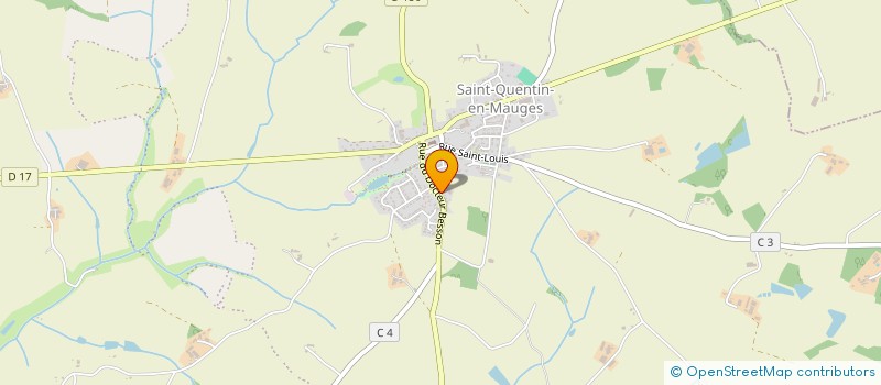 localisation de l'entreprise QUENTIN'ARTISTE ENTRE EN SCENE à MONTREVAULT-SUR-EVRE