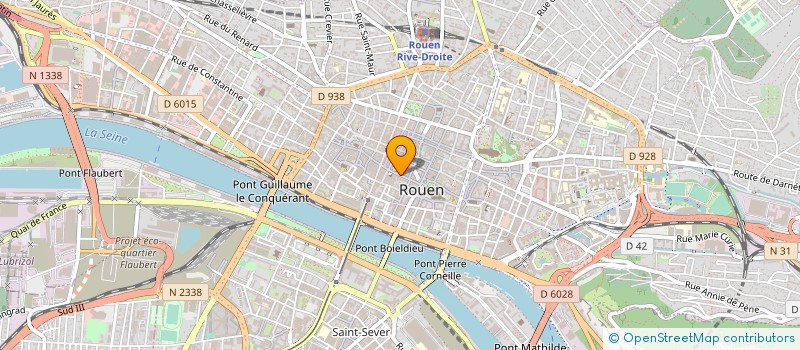 localisation de l'entreprise QUENTIN BIJOU à ROUEN