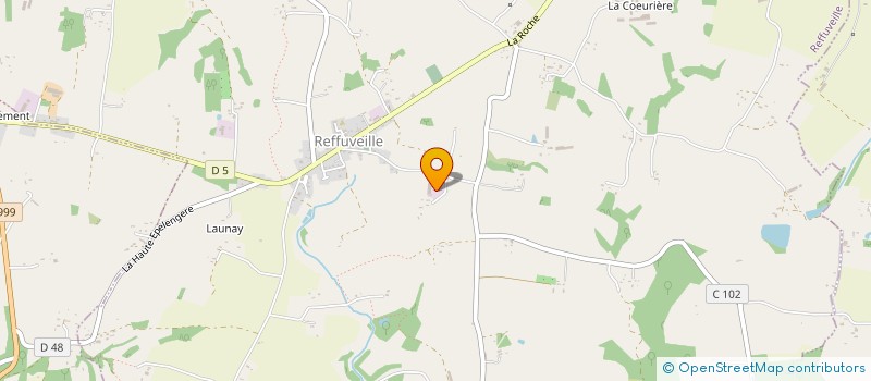 localisation de l'entreprise QUENTIN BOIS SERVICE à REFFUVEILLE