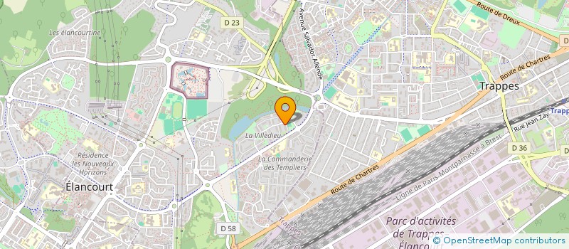 localisation de l'entreprise QUENTIN COUNTRY LINE DANCE  ELANCOURT