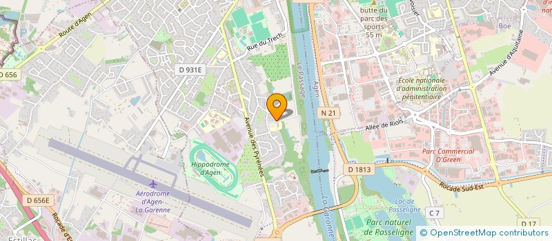 localisation de l'entreprise QUENTIN GAGO ARCHITECTE  LE PASSAGE