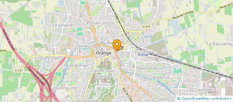 localisation de l'entreprise QUENTIN GANICHOT à ORANGE