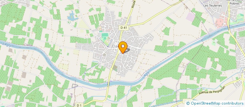 localisation de l'entreprise QUENTIN JIMENEZ  CLAIRA