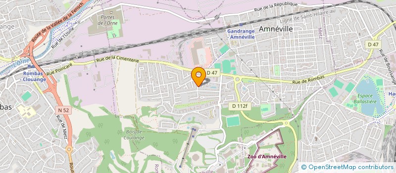 localisation de l'entreprise QUENTIN MANON  AMNEVILLE