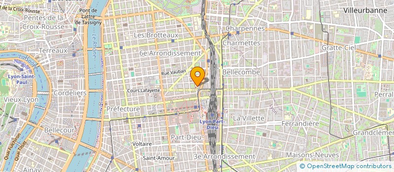 localisation de l'entreprise QUENTIN UNTERMAIER AVOCAT  LYON