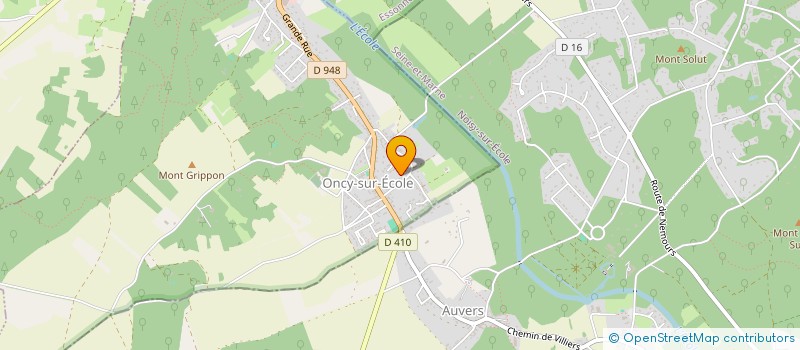 localisation de l'entreprise QUENTINPROBAT  ONCY-SUR-ECOLE