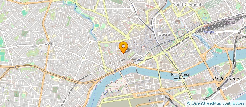localisation de l'entreprise QUENTIS à NANTES