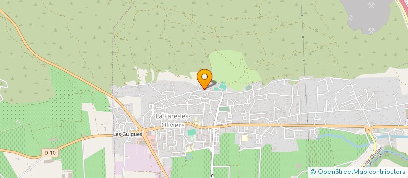 localisation de l'entreprise QUENTOINE  LA FARE-LES-OLIVIERS