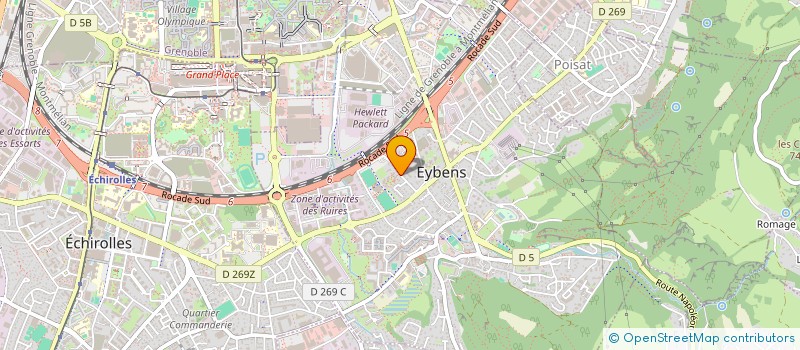 localisation de l'entreprise QUENTRYO  EYBENS