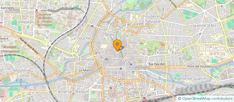 localisation de l'entreprise QUENUM MANAGEMENT  RENNES