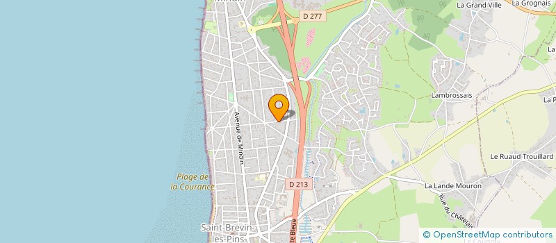 localisation de l'entreprise QUENYO à SAINT-BREVIN-LES-PINS