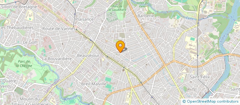 localisation de l'entreprise QUEO INVEST  NANTES