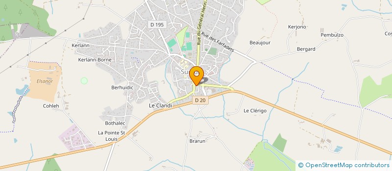 localisation de l'entreprise QUEPRO  SURZUR