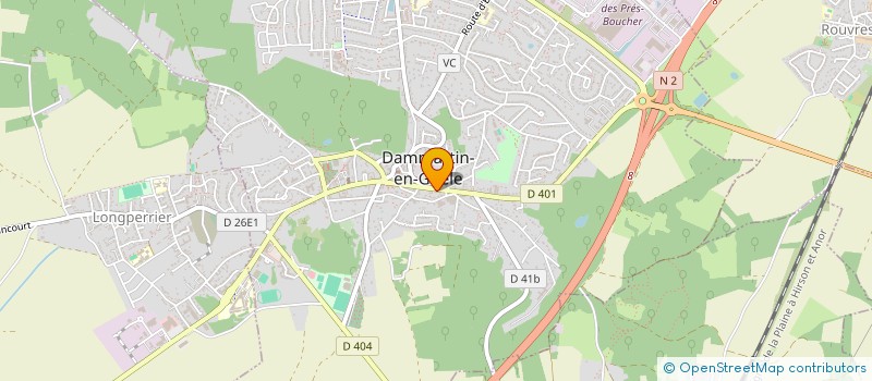 localisation de l'entreprise QUER  DAMMARTIN-EN-GOELE