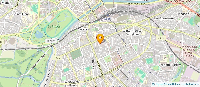 localisation de l'entreprise QUERA  CAEN