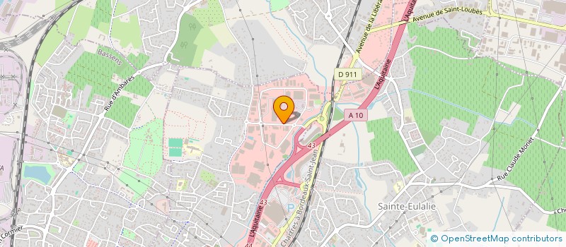 localisation de l'entreprise QUERALLA CLUB  CARBON-BLANC