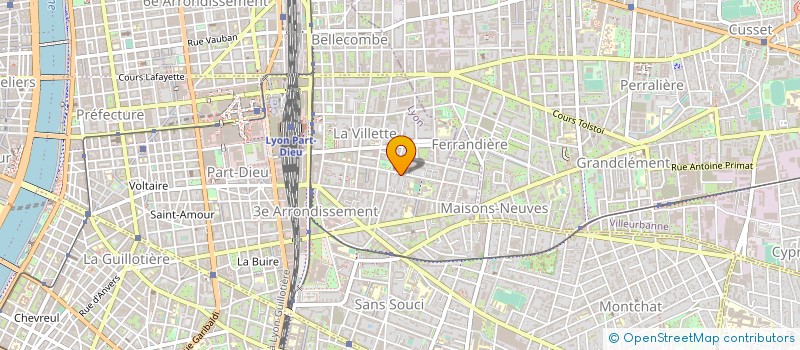localisation de l'entreprise QUERCEO CONSEIL à LYON