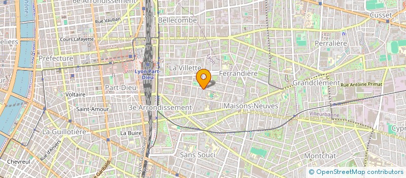 localisation de l'entreprise QUERCEO FORMATION à LYON