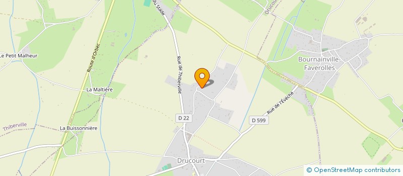 localisation de l'entreprise QUERCUS  GENNEVILLE