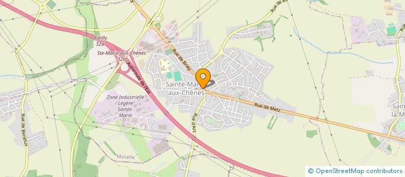 localisation de l'entreprise QUERCUS  SAINTE-MARIE-AUX-CHENES