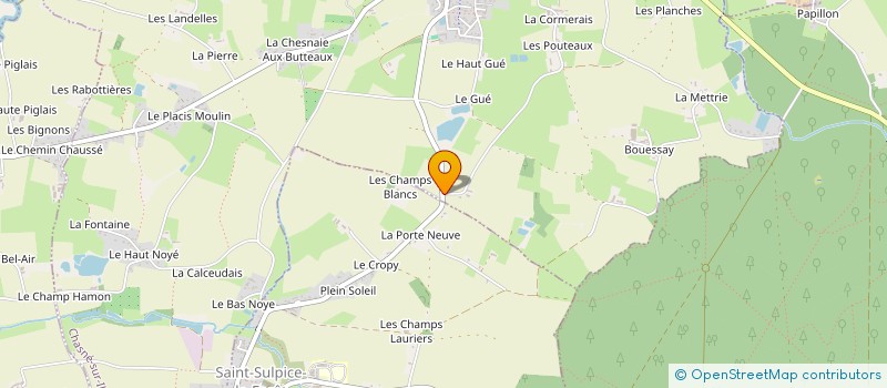 localisation de l'entreprise QUERCUS  CHASNE-SUR-ILLET