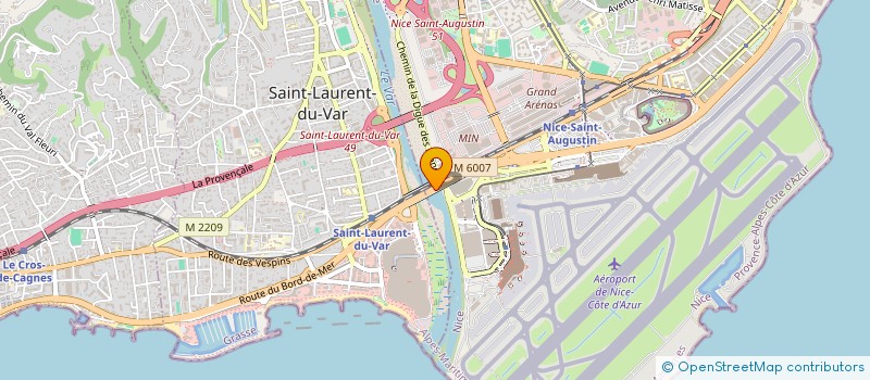 localisation de l'entreprise QUERCUS  LEVENS