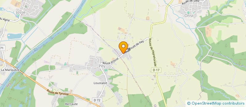 localisation de l'entreprise QUERCUS  ORIST