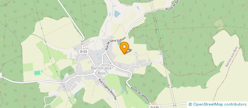 localisation de l'entreprise QUERCUS GRANDIFLORA  BARISIS-AUX-BOIS