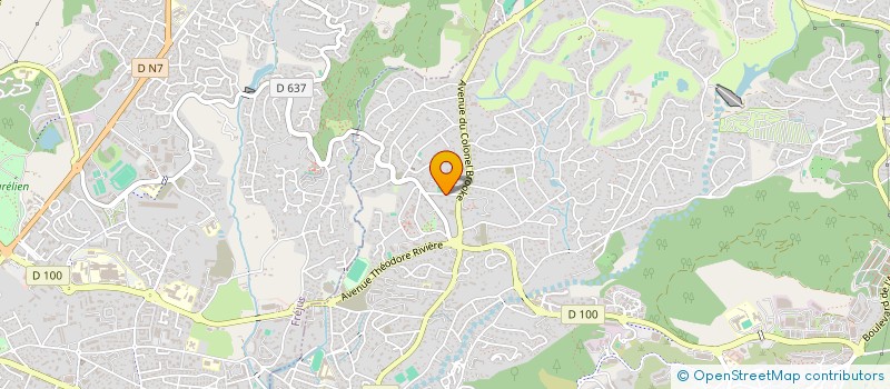 localisation de l'entreprise QUERCUS PLUS  SAINT-RAPHAEL