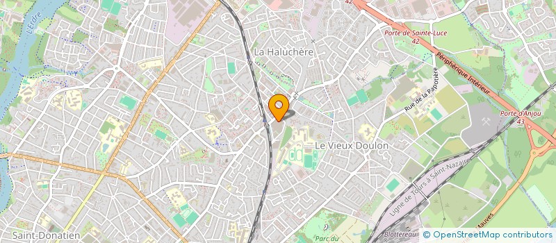 localisation de l'entreprise QUERCUS VB à NANTES
