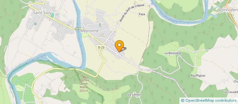 localisation de l'entreprise QUERCY BAMBOUS  MEYRONNE