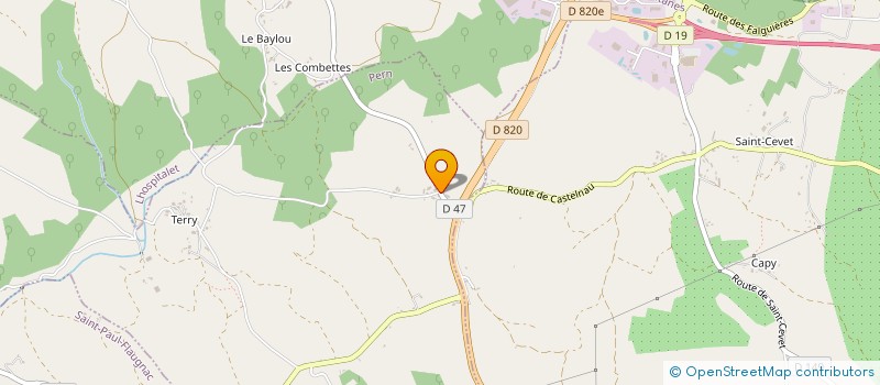 localisation de l'entreprise QUERCY ENROBES à PERN