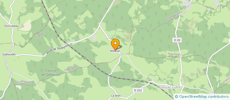 localisation de l'entreprise QUERCY PLEIN AIR  ISSENDOLUS