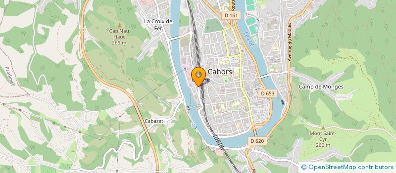 localisation de l'entreprise QUERCY SALAISONS à CAHORS