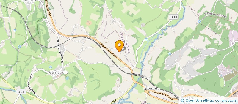 localisation de l'entreprise QUERCY SOLAIRE à CAMBOULIT