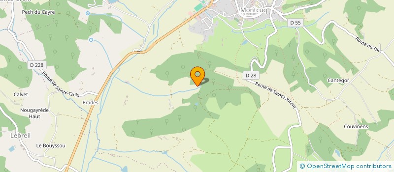 localisation de l'entreprise QUERCY STONE  MONTCUQ-EN-QUERCY-BLANC