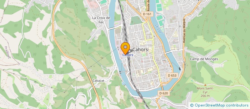 localisation de l'entreprise QUERCYPONTE à CAHORS