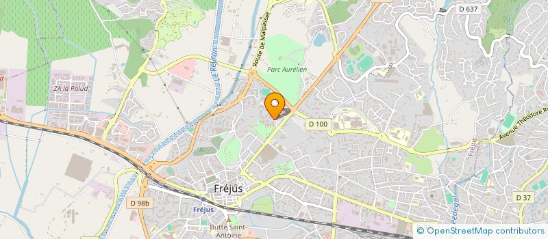localisation de l'entreprise QUERE ALEXANDRE à FREJUS