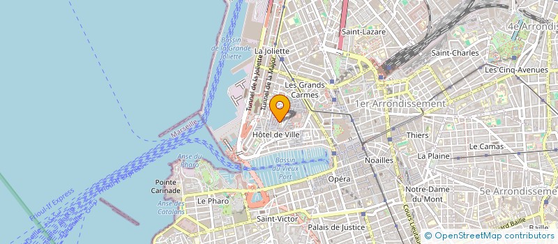 localisation de l'entreprise QUERE / MALET INDIVISION à MARSEILLE
