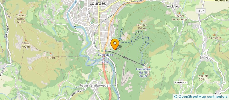 localisation de l'entreprise QUEREILHAC-NEUF  JARRET