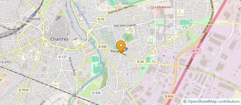 localisation de l'entreprise QUERNA  CHARTRES