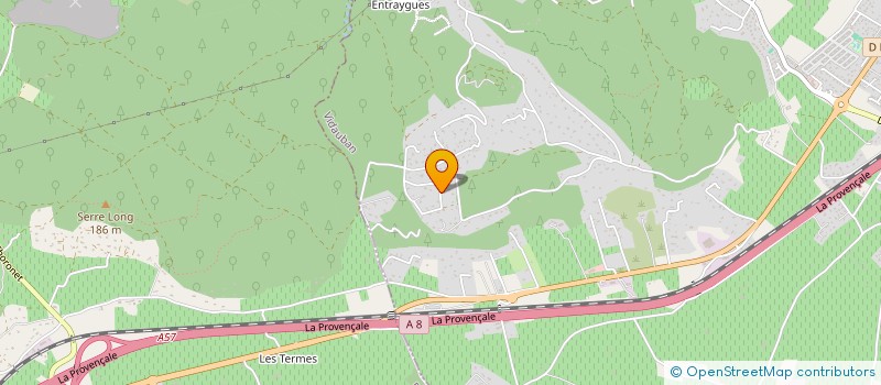 localisation de l'entreprise QUEROL CONSTRUCTIONS  VIDAUBAN