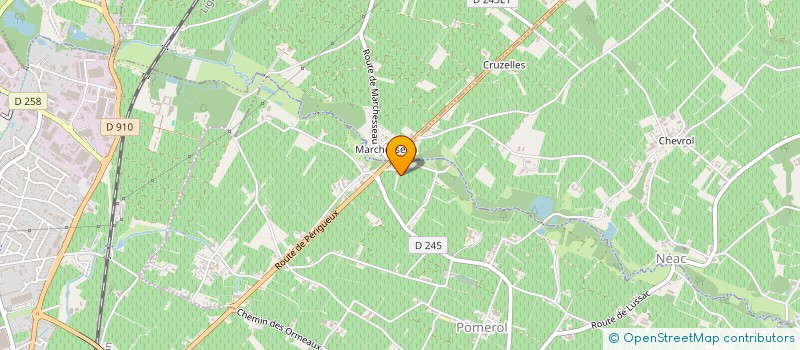 localisation de l'entreprise QUERRE PREMIUM à POMEROL