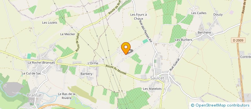 localisation de l'entreprise QUERTINMONT L/A à SAULCET
