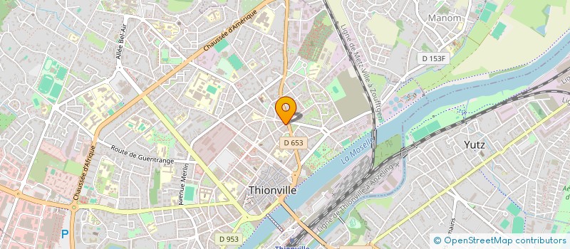 localisation de l'entreprise QUERU IMMO à THIONVILLE